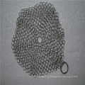 6 * 8inch anneau en métal maille fonte nettoyant chainmail laveur